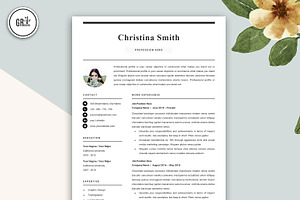 Resume CV Templatefor Microsoft Word