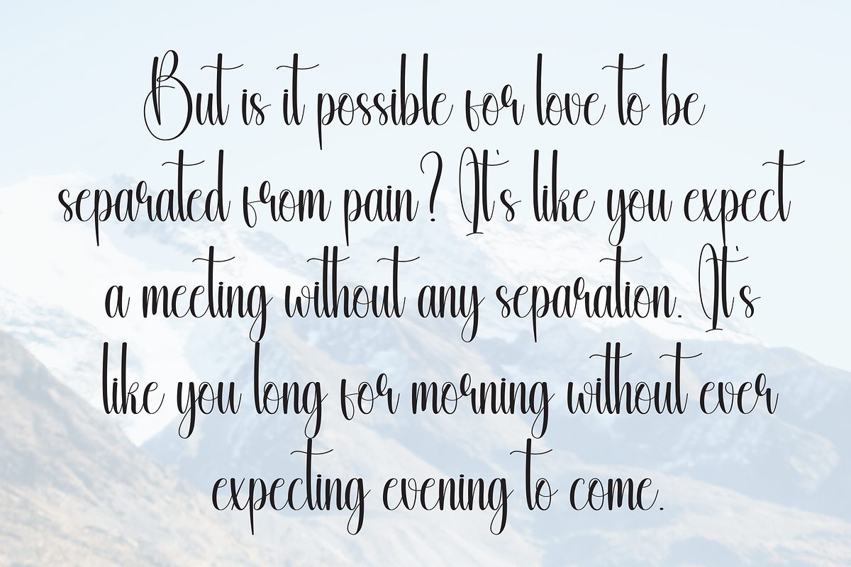 Holland | Script Font, a Handwritten Font by Scratchones (Photo 6 of 9)