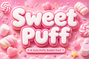 Sweet Puff, a Slab Serif Font by Wow Magic (Thumbnail 1 of 10)