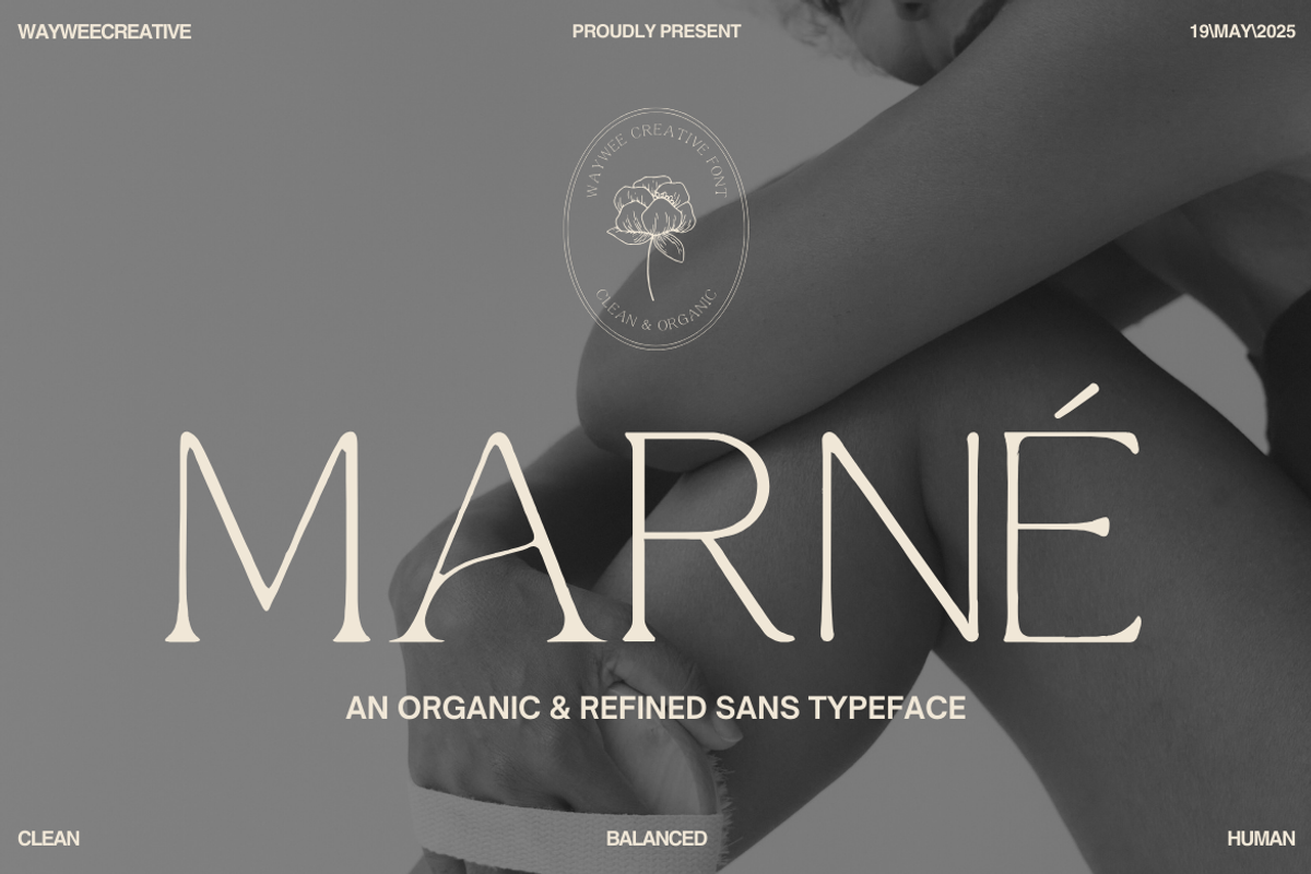 MARNÉ – Modern Organic Sans Serif, a Sans Serif Font by Creacy Studio (Photo 1 of 10)