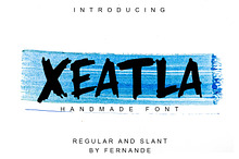 Xeatla Handmade Font