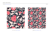 Meili Oriental Peony Pattern & Motif, a Pattern Graphic by Pink Linen (Thumbnail 6 of 12)