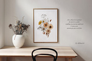 Fall Florals - watercolor set, a Seasonal Illustration by AleksaArt (Thumbnail 2 of 13)