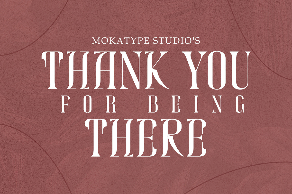 Beckos - Unique Serif Display, a Serif Font by Mokatype Studio (Photo 10 of 10)