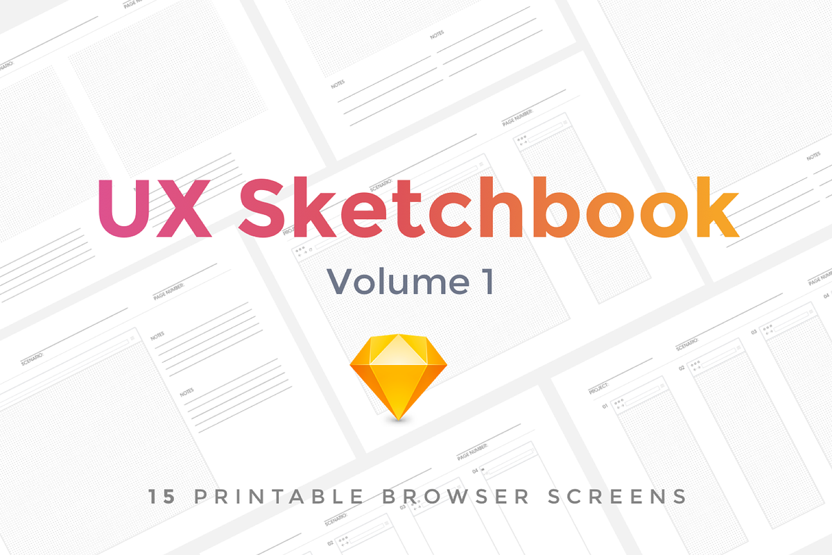 UX Sketchbook Volume 1, an Illustration by UX Design Mastery Shop (Photo 1 of 4)