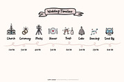 Wedding Map & Itinerary Creator Kit, an Object Illustration by Happy Monday Creative (Thumbnail 14 of 19)