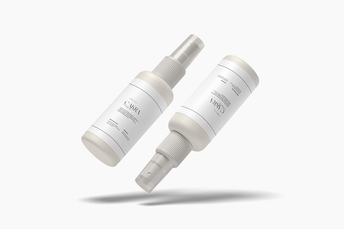 Spray Bottle Mockup, a Packaging Mockup by suciamairastd (Photo 6 of 6)