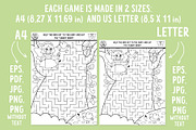 Woodland fairy coloring games, an Education Illustration by Lexi Claus (Thumbnail 14 of 17)