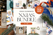 Xmas Bundle | 11 in 1 | 2 500, a Decorative Illustration by KetteCreate (Thumbnail 1 of 58)