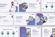 Medical Health Google Slide Template, a Presentation Template by GraphauseProject (Thumbnail 3 of 6)