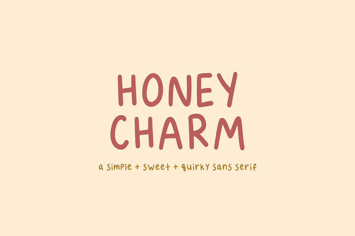 Honey Charm Handwritten Font, a Handwritten Font by jessngdesigns (Photo 1 of 6)