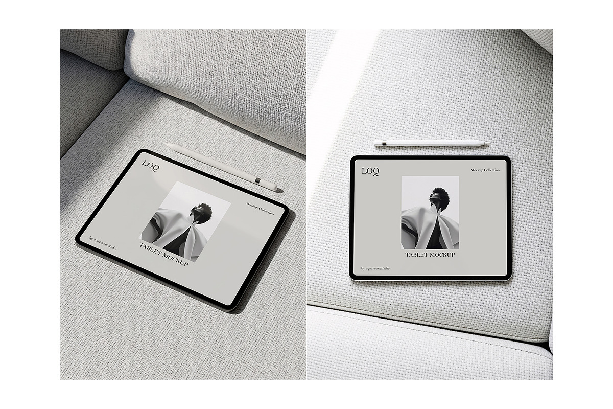 iPad Mockup, an iPad Mockup by Aquarianz Studio (Photo 3 of 6)