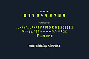 Slaxing - Sporty Display Font, a Sans Serif Font by twinstd (Thumbnail 10 of 10)