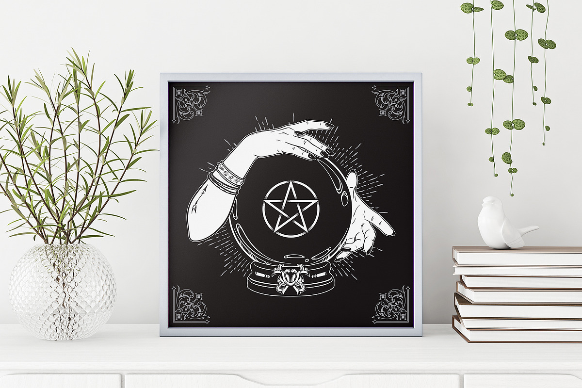 Fortune Teller, an Illustration by Croisy (Photo 4 of 5)