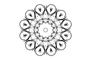 Ornamental Black White Mandala Pack, a Decorative Illustration by NJ Himel (Thumbnail 15 of 103)