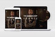 Cedric: One-Page PSD Template, a Landing Page Template by Devero (Thumbnail 1 of 16)