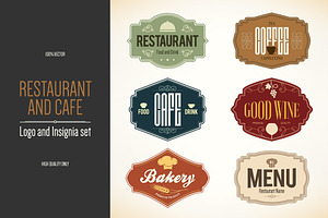 6 Food and Drinks logos