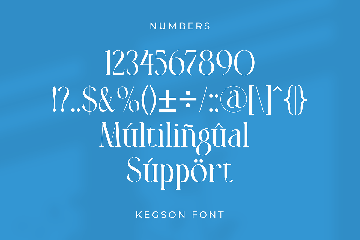 Kegson, a Serif Font by Rahagita Studio (Photo 10 of 11)