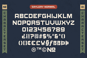 Saylery Typeface