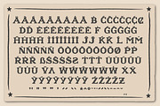 Sailors Diary Title Slab, a Serif Font by BAD TASTE (Thumbnail 7 of 7)