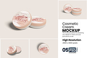 Cosmetic Cream Mockup, a Product Mockup by bimockup (Thumbnail 1 of 6)