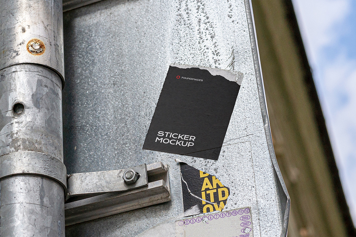 47 sticker mockup bundle vol 2, a Product Mockup by FoundImages (Photo 35 of 50)