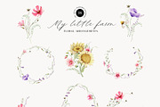 MY LITTLE FARM Watercolor set, an Animal Illustration by Lemaris (Thumbnail 4 of 12)