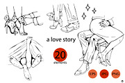 love story, a Person Illustration by Olillia (Thumbnail 8 of 10)