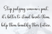 Butterfly, a Handwritten Font by InermediaSTUDIO (Thumbnail 4 of 8)