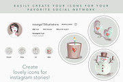 Doodles Drawing Toolkit, a Brush Add-On by Rosangela Curti (Thumbnail 7 of 12)