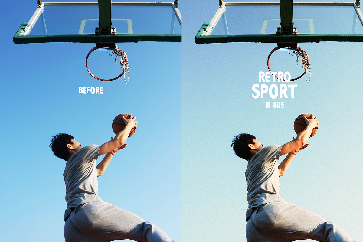 Retro Sport Lightroom Presets, an Action Add-On by Presetrain Co. (Photo 4 of 8)