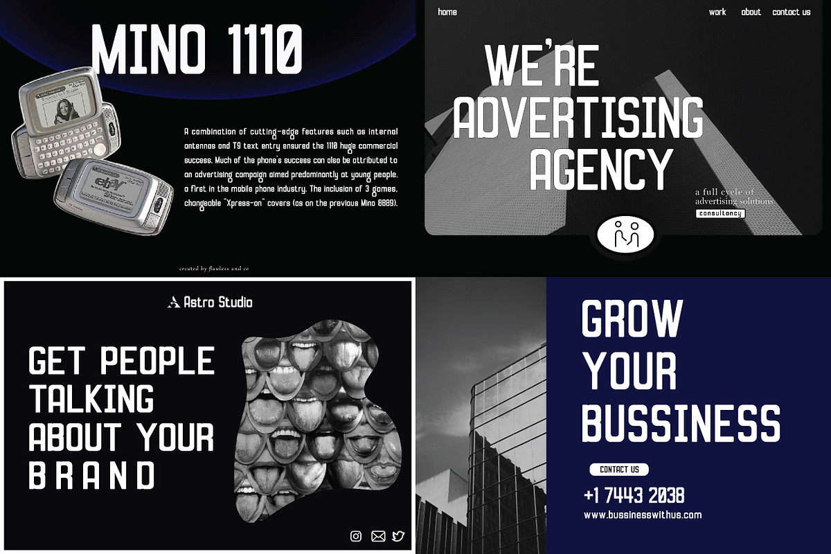 Futuristic & Sport Font Bundle, a Sans Serif Font by Flawless And Co (Photo 5 of 11)