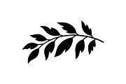 Botanical Leaf Silhouette Bundle, an Illustration by yasushie (Thumbnail 27 of 51)