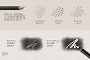 Graphite Pencils Procreate Brushes, a Brush Add-On by GRANCI STUDIOS (Thumbnail 4 of 9)