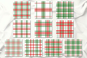 Christmas Tartan Pattern, a Pattern Graphic by wind mill (Thumbnail 2 of 2)
