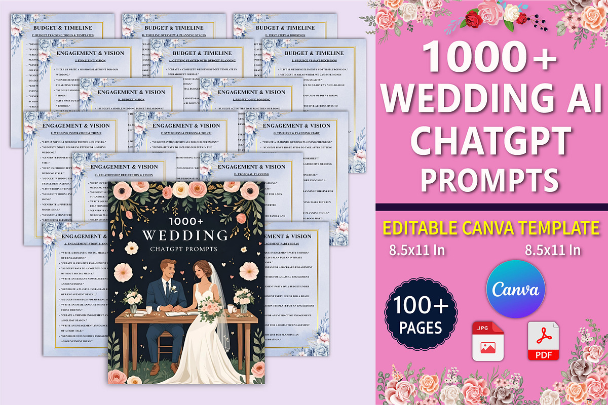 1000+ Wedding ChatGPT Prompts