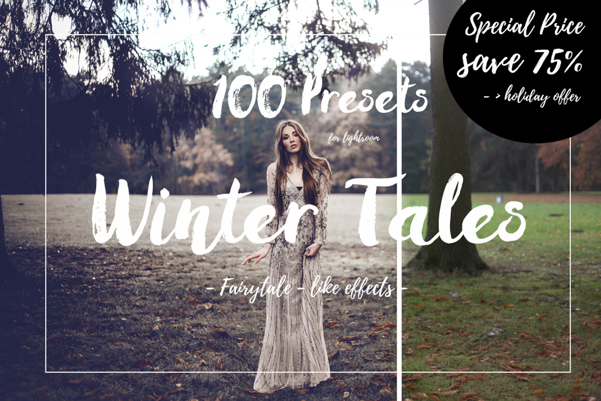 100 Fairytale Lightroom Presets, a Plug-in Add-On by Laras Wonderland (Photo 1 of 12)