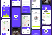 Filllo Parcel Delivery App UI Kit, an UI Kit Template by floxui (Thumbnail 5 of 8)
