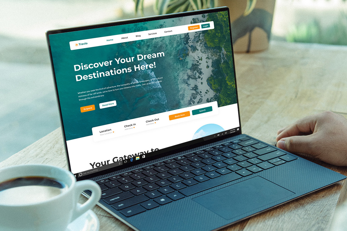 Travlo - Travel Landing Page, an UI Kit Template by ENATIVE (Photo 4 of 4)
