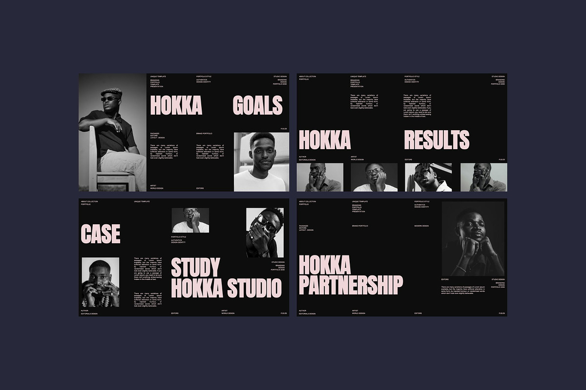 HOKA - Brand Portfolio Template, a Presentation Template by Creatorism (Photo 5 of 9)