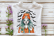 Cute Bougie Skeleton Girl Png, an Illustration by DreamCafeArt (Thumbnail 4 of 7)