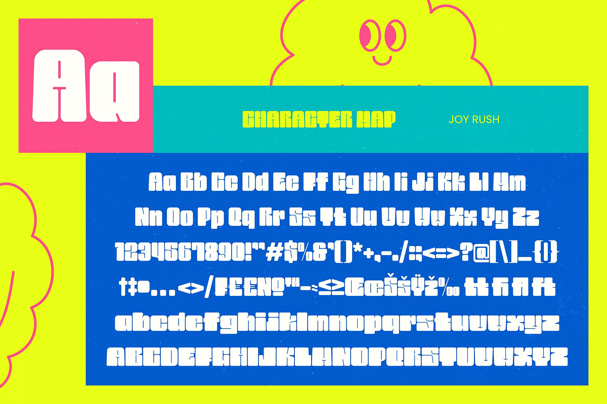 Joy Rush Sans Serif Display Font, a Sans Serif Font by timelesstype.co (Photo 9 of 10)