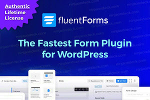 Fluent Forms Pro Official License, a WordPress Template by Ninja On Deck