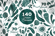 Australian Bush Florals Vector Set, a Pattern Graphic by rouxsupplyco (Thumbnail 7 of 13)