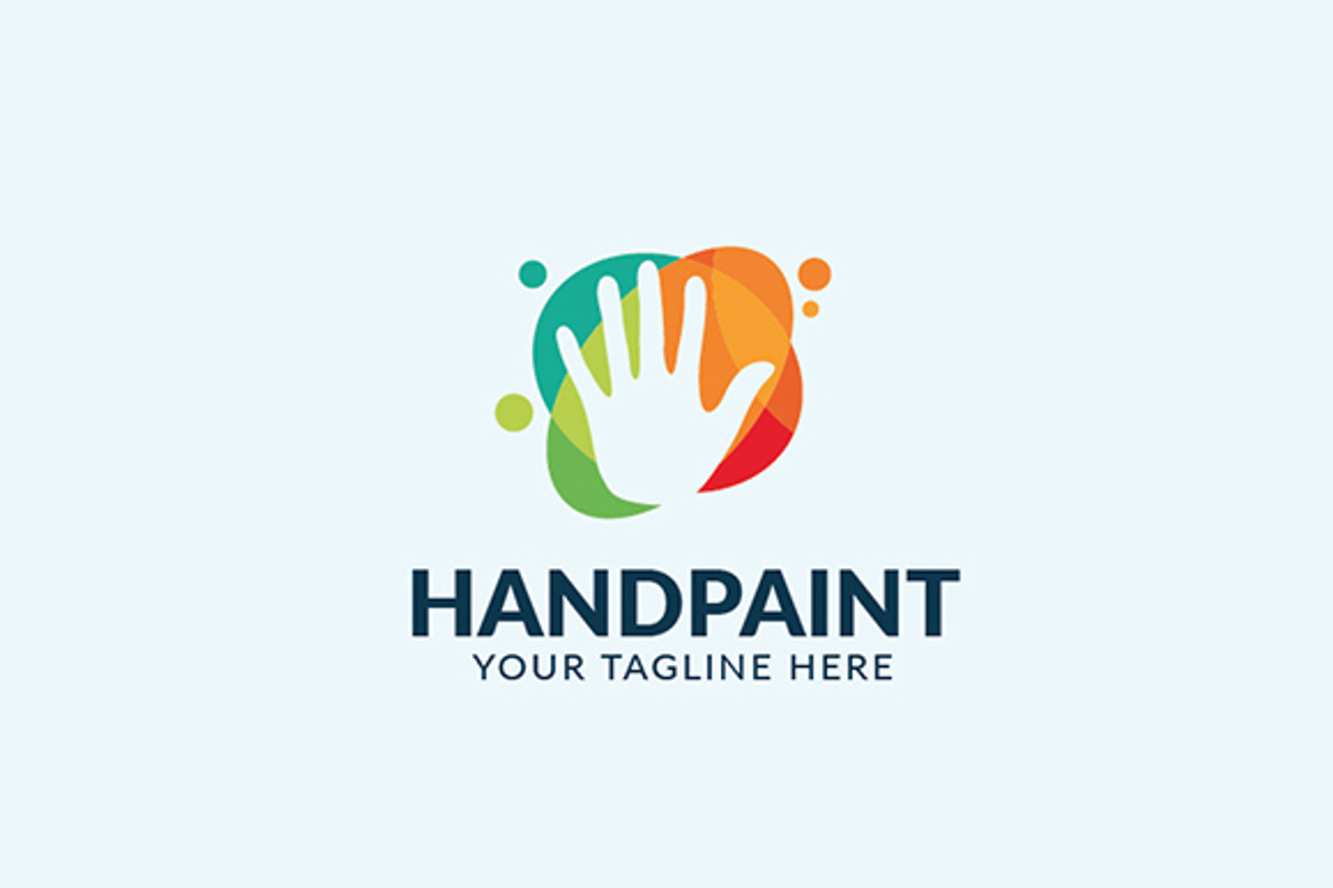 Handpaint Logo, a Branding & Logo Template by Birka Studio (Photo 1 of 2)