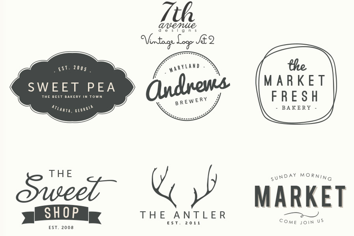 Logo Set 2 preview 2