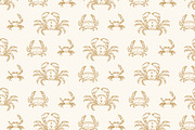 Crabs set + seamless patterns, an Animal Illustration by Good Studio (Thumbnail 9 of 14)