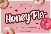 Honey Pie – Sweet Typeface, a Font by Aurelie Maron (Thumbnail 1 of 9)