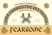 CS Shamus – Uncial Font, a Sans Serif Font by Craft Supply Co. (Thumbnail 5 of 8)