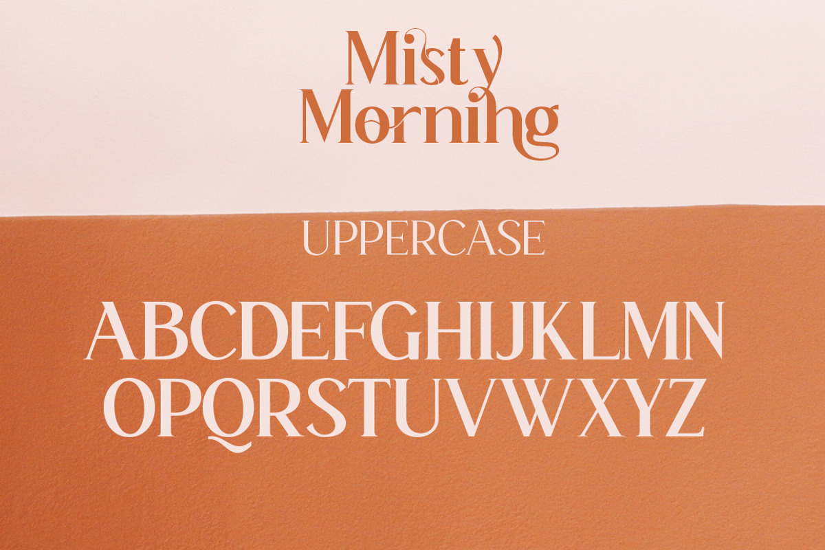 Misty Morning, a Serif Font by Funtype (Photo 10 of 15)